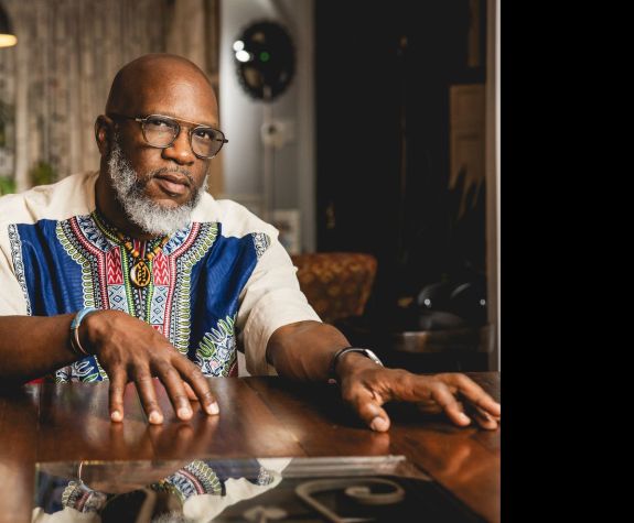 Jazz pianist Orrin Evans