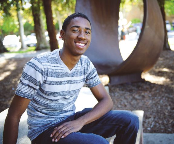 physics major Louis Johnson