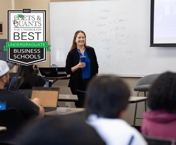 Eberhardt School of Business Classroom