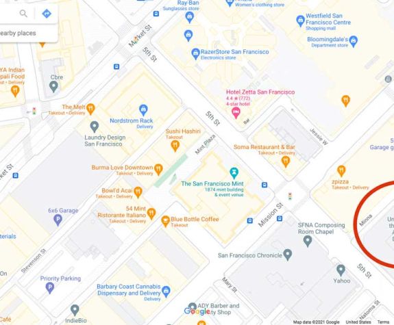 map of our location