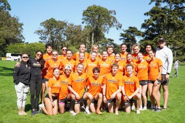 Pacific cross country team