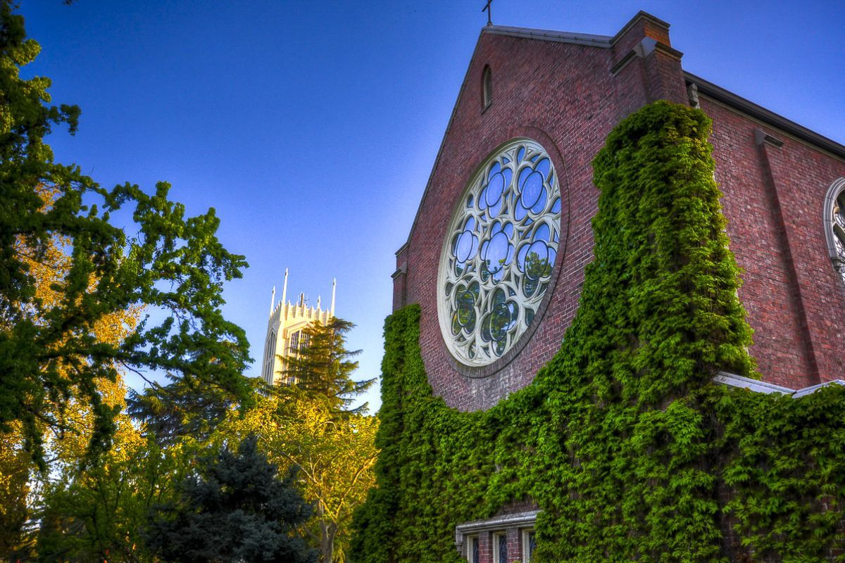 Morris Chapel and Burns Tower