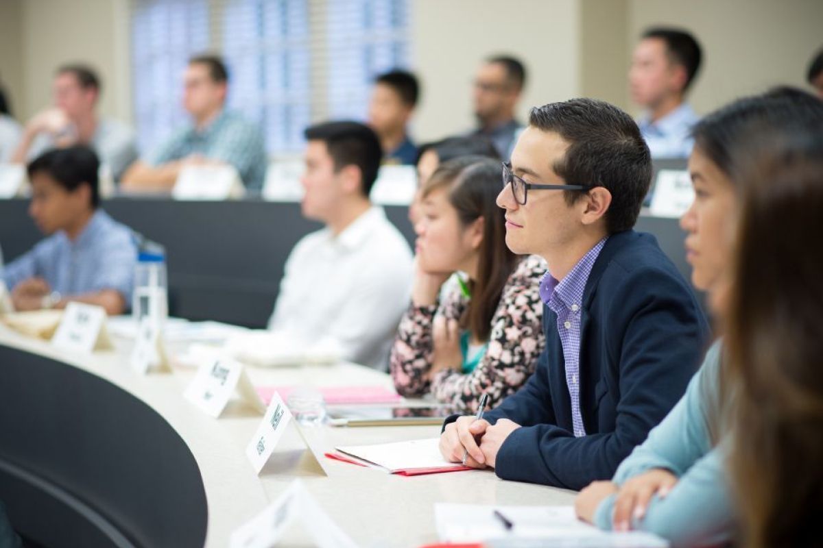 business students