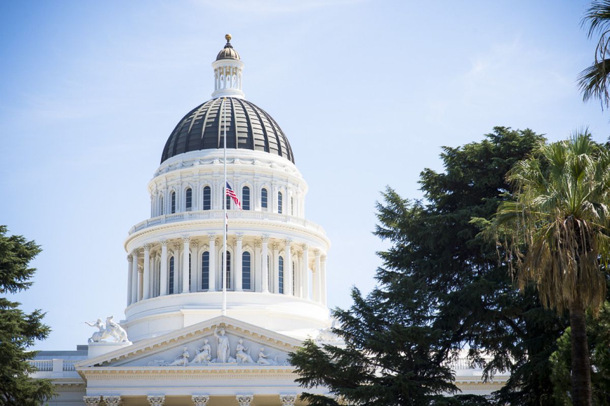 The state Capitol