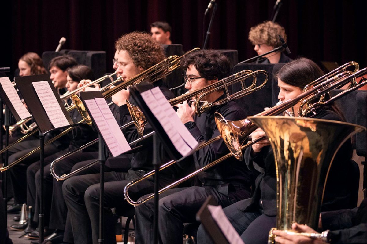 Concert band, brass section