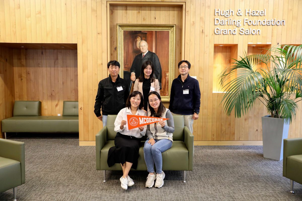 a group of students