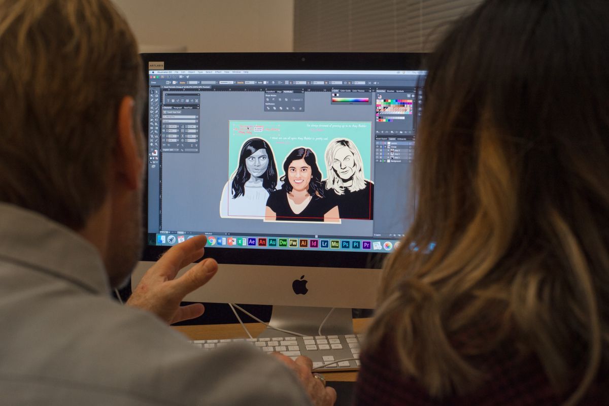 Designing graphics