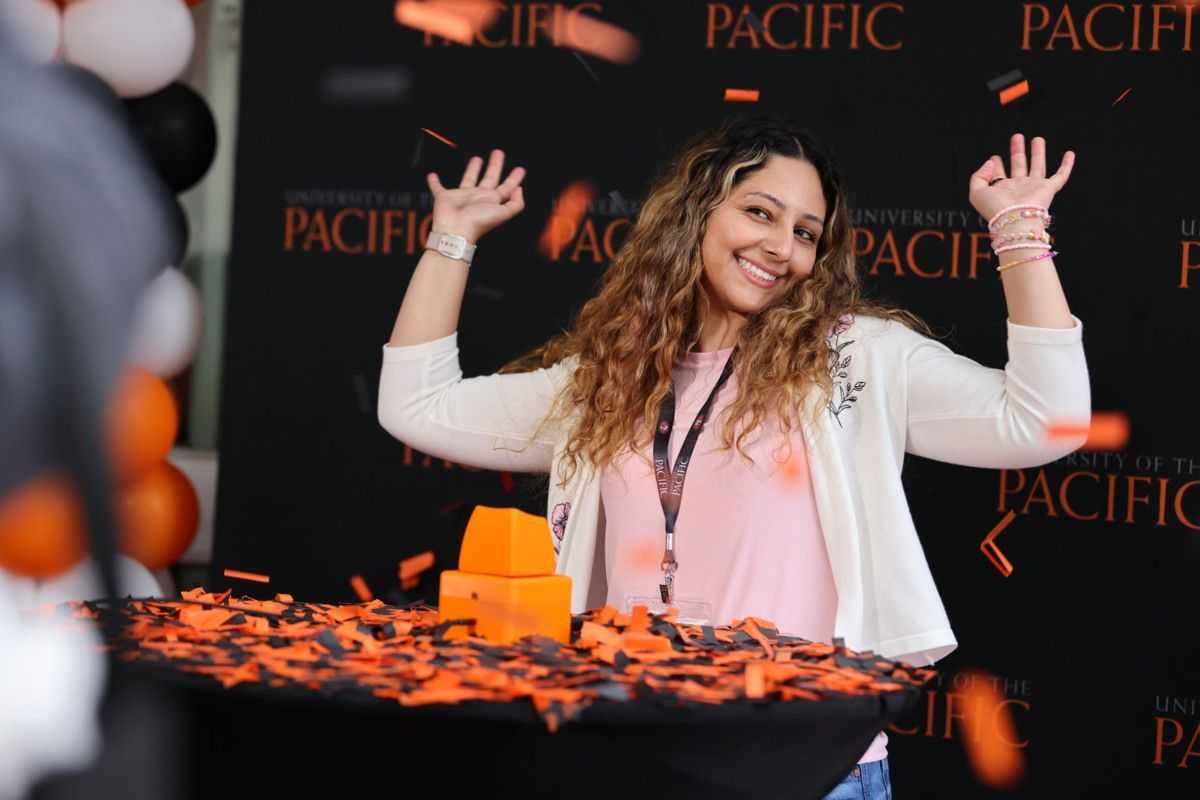 Undergraduate students admitted to University of the Pacific 