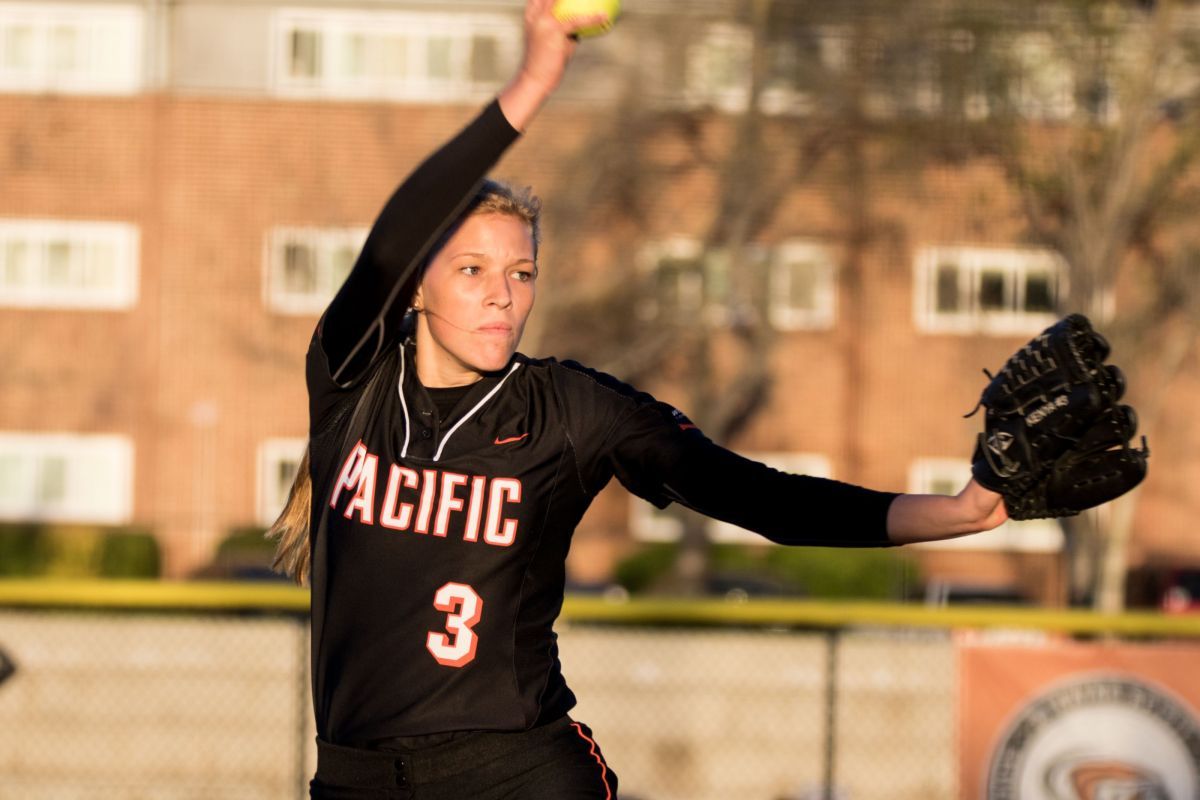 Softball pitcher