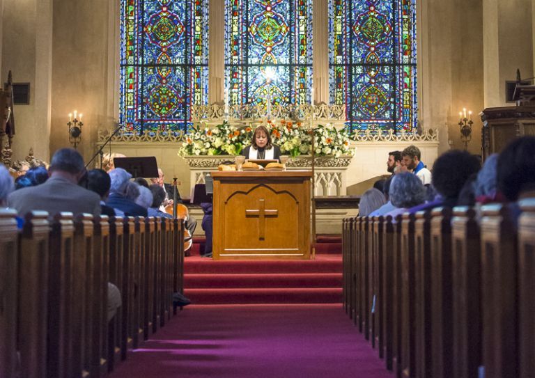 morris chapel interior