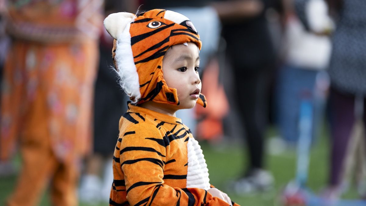 Attendees enjoying the festivities 