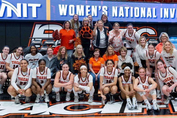 The University of the Pacific women's basketball team advanced to the second round of the Women's National Invitational Tournament.