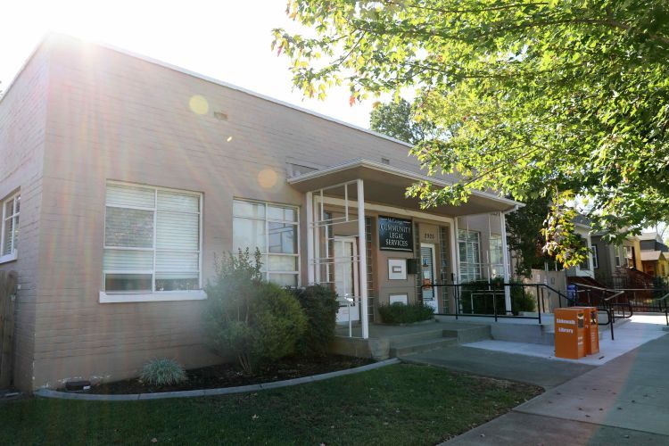 The outside of the Elder and Health Clinic building