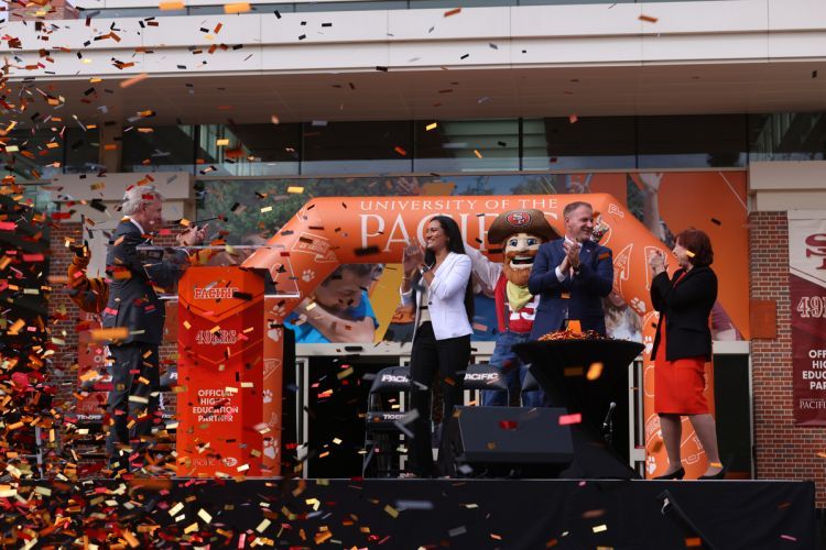 kick off announcement to Pacific and 49ers partnership