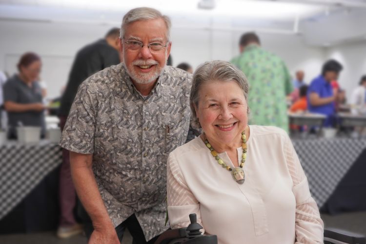 John Livesey and his wife