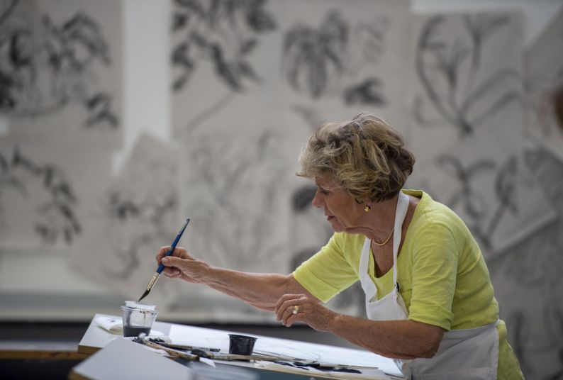 OLLI student painting