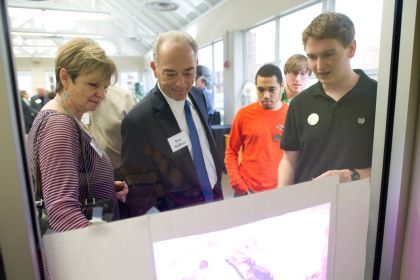 DeRosa in Callison Hall