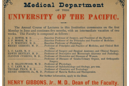 Medical school advertisement 