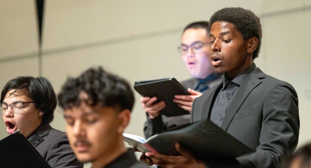University of the Pacific choir, low voices section