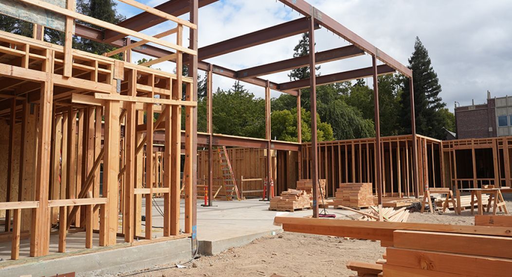 Construction of new Southwest Hall