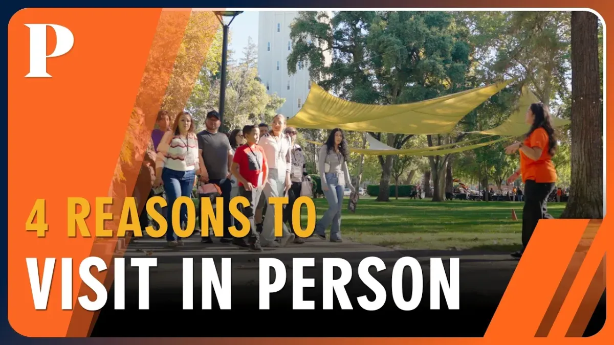 Video - Reasons to Visit University of the Pacific in Person